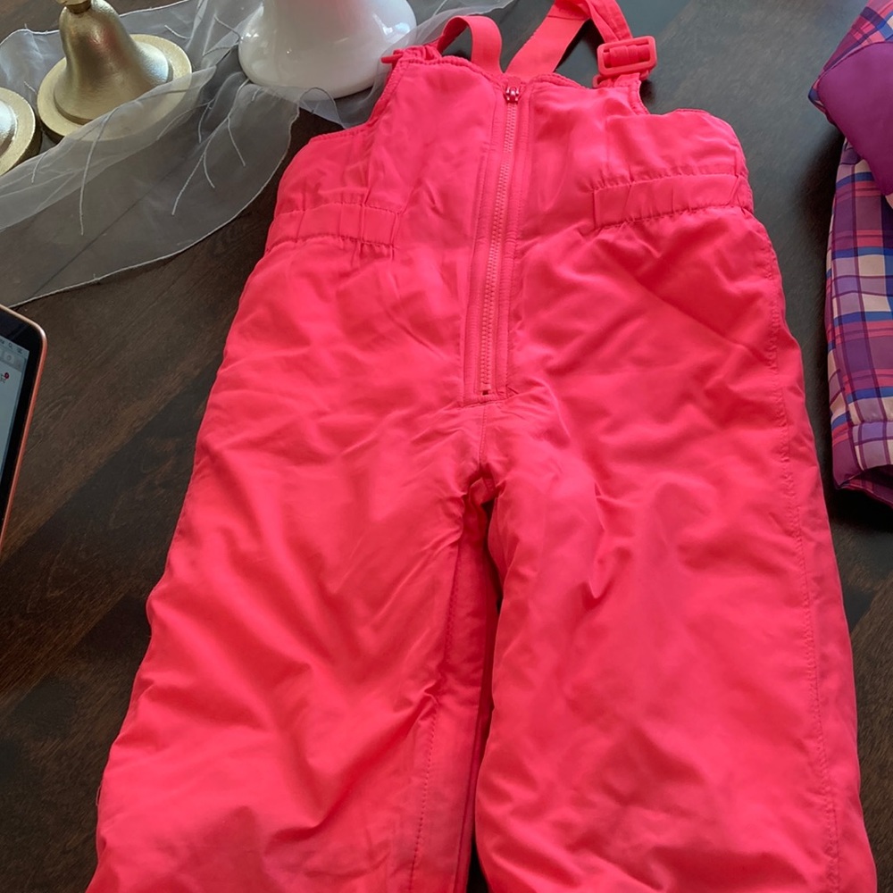 Little girls snow pants